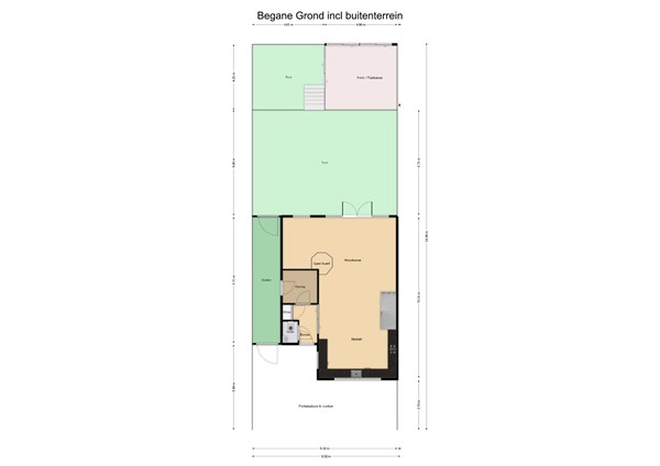 Floorplan - Topaaslaan 25, 3162 TD Rhoon